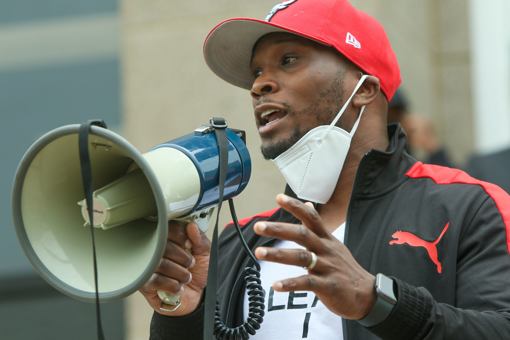 Peaceful rally in Gary